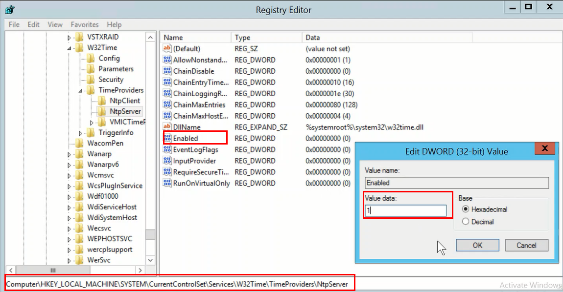 How to configure NTP Server with Windows Server Haifeng's Blog
